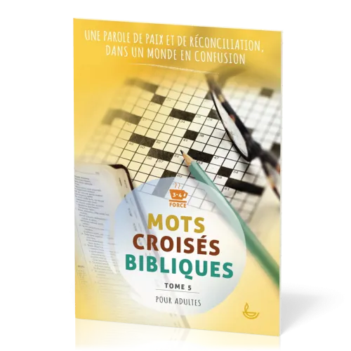 Mots croisés bibliques pour adulte - Tome 5