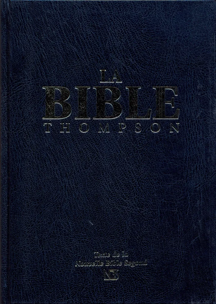 Bible NBS Thompson rigide or onglets