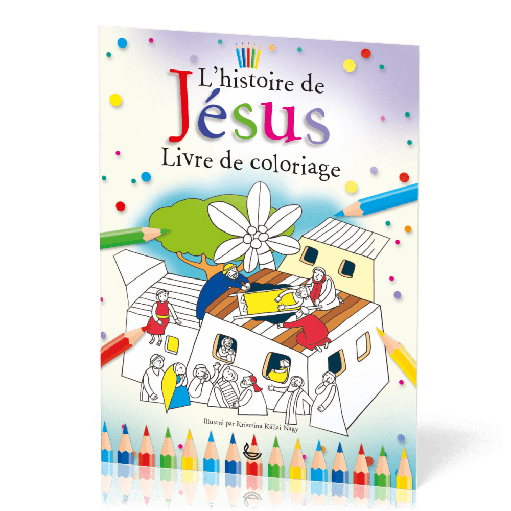 Histoire de Jésus, L' - livre de coloriage