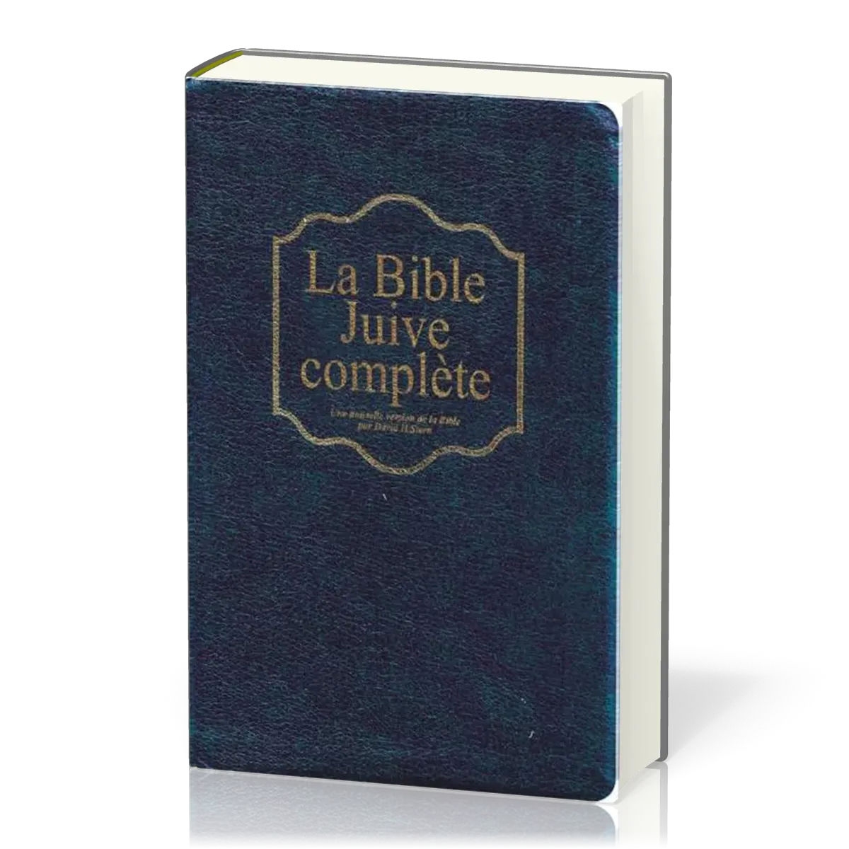 Bible juive complète souple bleu or onglets