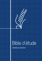 Bible Semeur Etude souple bleu toilé