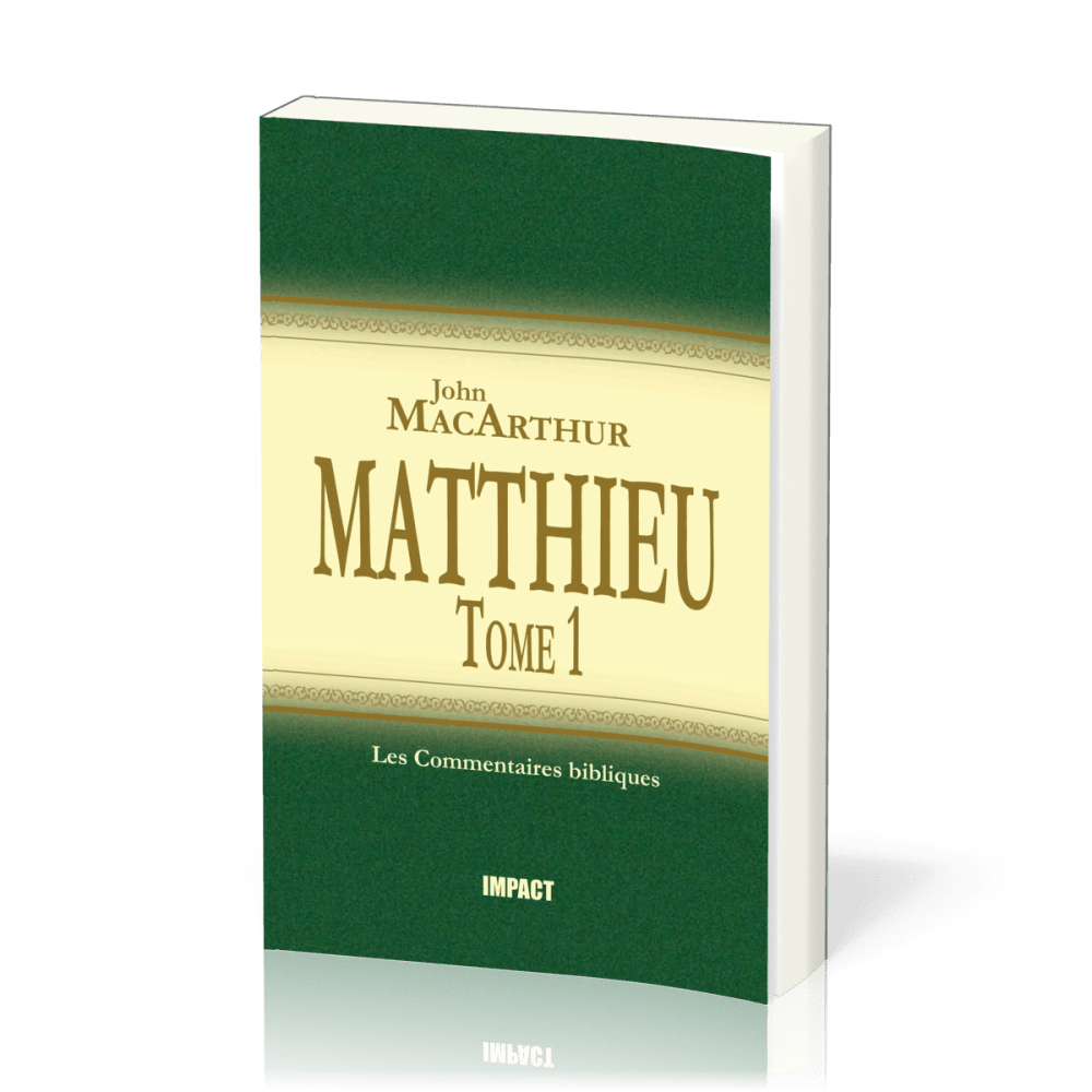 Matthieu Tome 1 -Comment. MacArthur