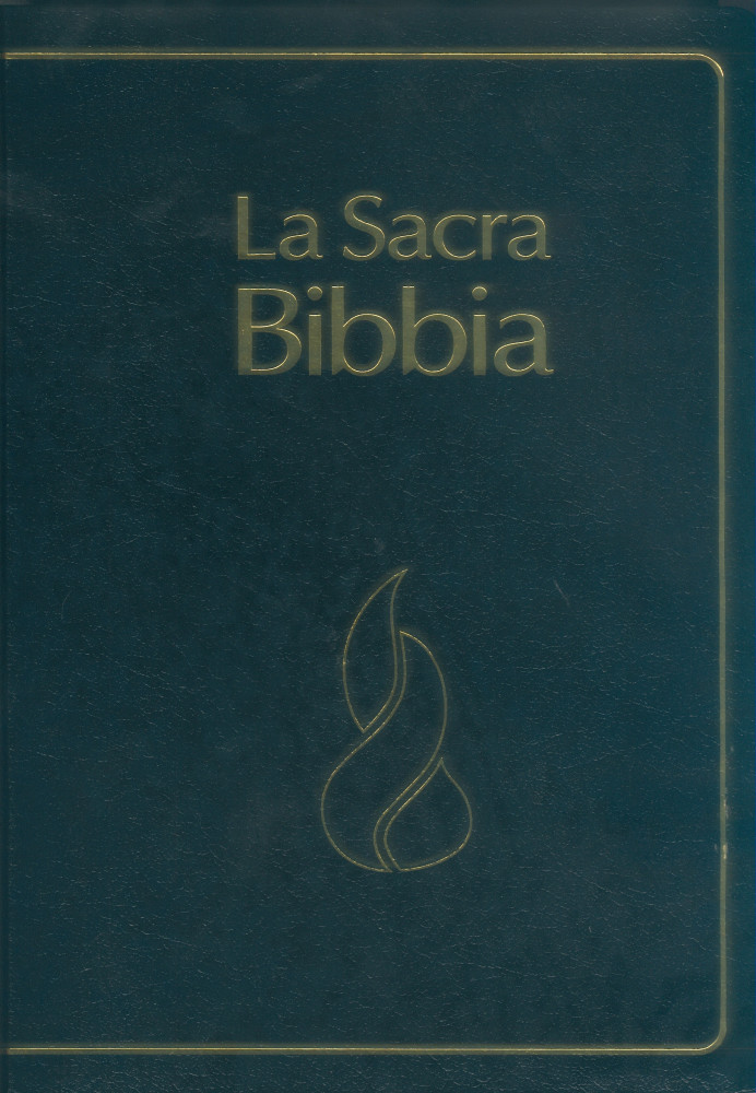 NR95 La Sacra Bibbia  avec parallèles noir onglets or
