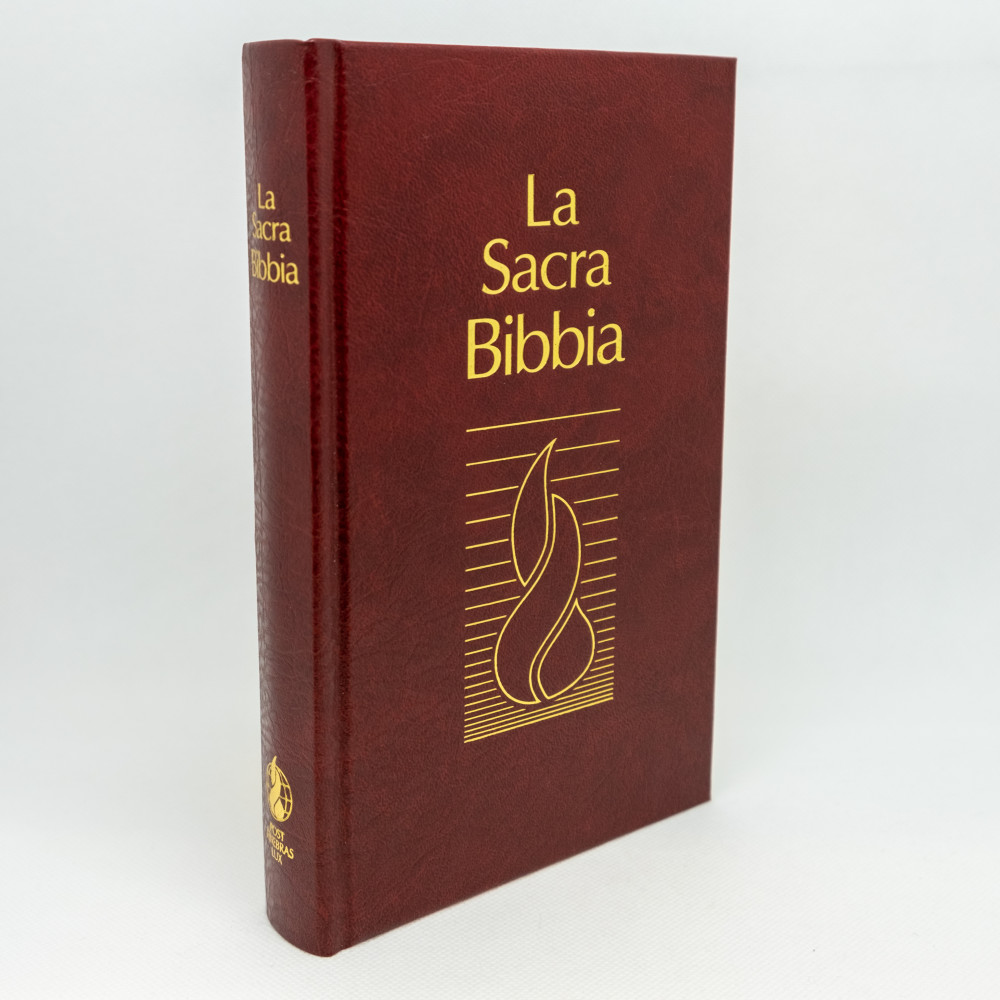 NR94 Sacra Bibbia grenat